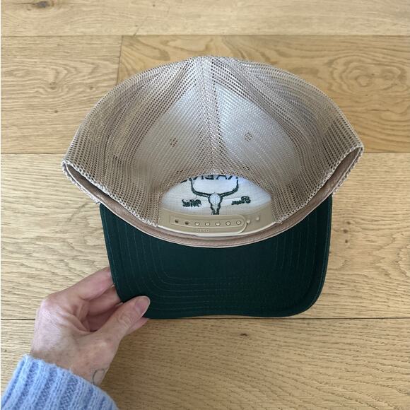 Praerie - Otto Trucker Hat in Brown & Green - Picture 2 of 3